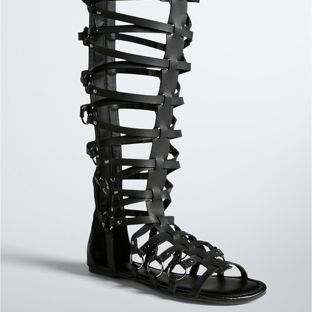 Torrid Insider Gladiator Knee Sandals (10W), NWT
